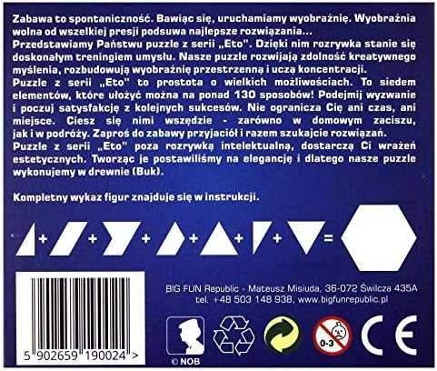 Big Fun Republic mokomoji dėlionė – ETO serija