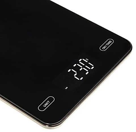 Virtuvinės svarstyklės Adler | Virtuvės svarstyklės | AD 3177b | Didžiausias svoris (talpa) 10 kg | Juodas