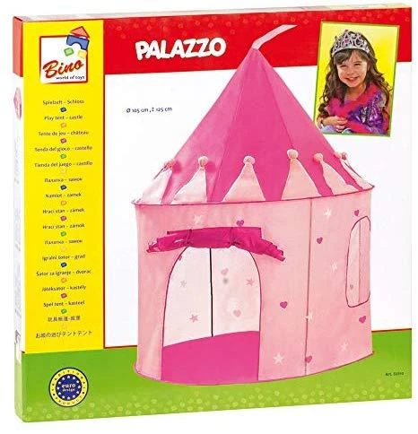 BINO Mergaitiška palapinė "Pilaitė", rožinė