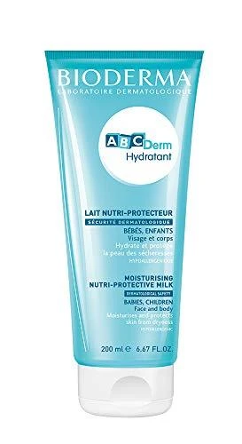 BIODERMA ABCDerm Hydratant Losjonas kūnui vaikams, 200 ml