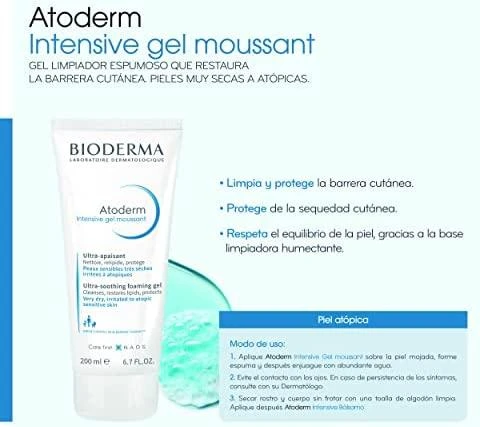 BIODERMA Atoderm Dušo želė intensyviai maitinantis dušo gelis, 200 ml