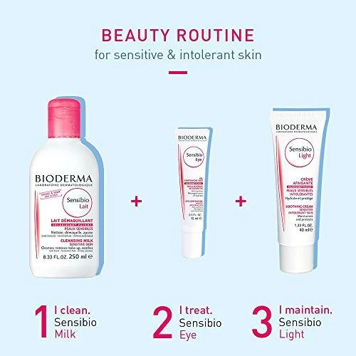 BIODERMA Sensibio Lait Cleansing Milk pienelis jautriai odai, 250 ml