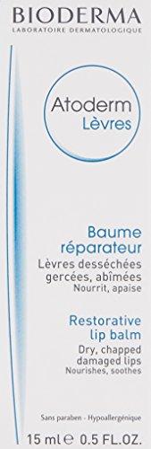 Bioderma Atoderm atkuriamasis lūpų balzamas 15ml