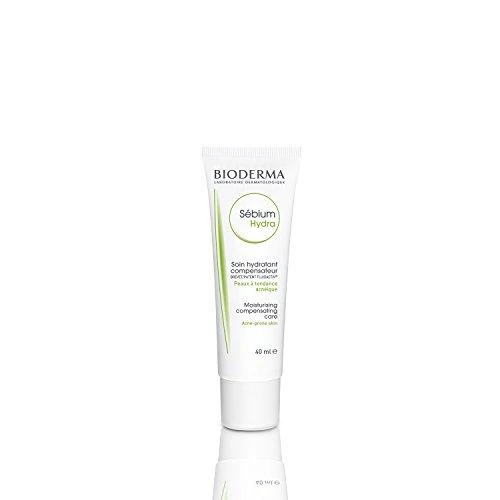 Bioderma Sebium Hydra Moisturising Compensating Creme Drėkinamasis kremas veidui, 40 ml
