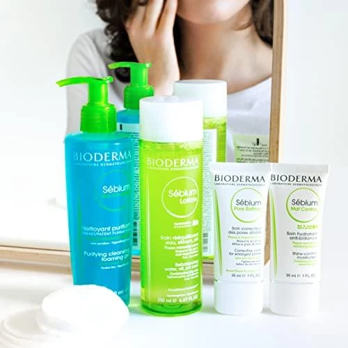 BIODERMA Sébium Lotion Rebalancing Facial Lotion ir Purškiklis