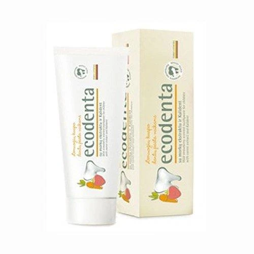 Ecodenta Dantų pasta su laukinių braškių skoniu, 75 ml