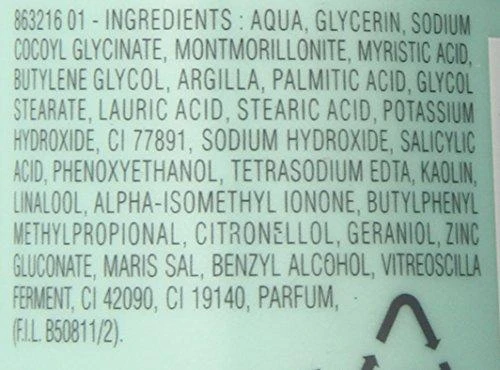Biotherm Biosource Zn Hydra-Mineral Valiklis Toning Mousse valomosios veido putos, 150 ml