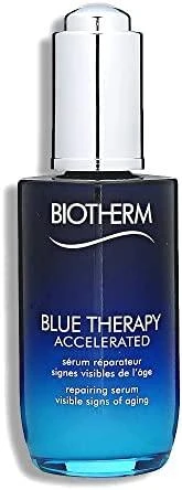 Biotherm Mėlyna Therapy Serum Accelerated Skin Serum senėjimą lėtinančio poveikio veido serumas, 50 ml