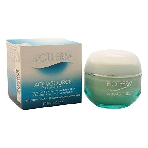 Biotherm Aquasource 48H Deep Hydration Jauninamasis Kreminis drėkinamasis kremas normaliai ir mišriai odai, 50 ml