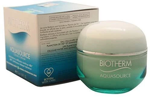 Biotherm Aquasource 48H Deep Hydration Jauninamasis Kreminis drėkinamasis kremas normaliai ir mišriai odai, 50 ml