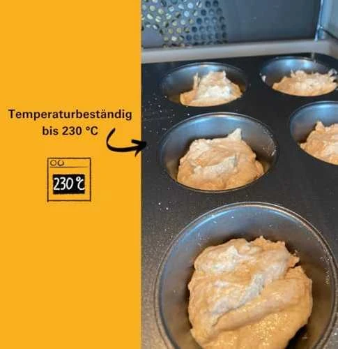 Muffin formelė EASY BAKING - 12 sausainių / Birkmann