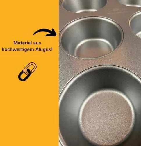 Muffin formelė EASY BAKING - 12 sausainių / Birkmann