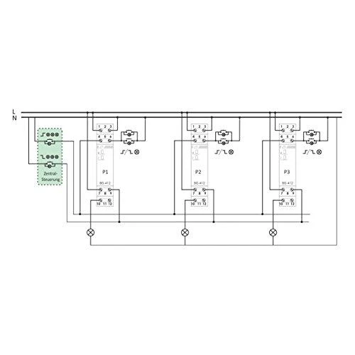 F&F Group bistable relė 230V 10A 1 modulis - BIS-412