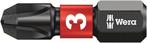 Smūginių antgalių rinkinys Wera Bit-Check 30 Impaktor, 30 vnt, PH+PZ+TORX+HEX