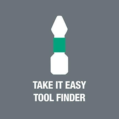 Smūginių antgalių rinkinys Wera Bit-Check 30 Impaktor, 30 vnt, PH+PZ+TORX+HEX