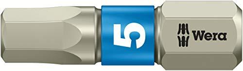 Antgalių rinkinys Wera Bit-Check 30 Stainless 1, 25mm, Blisteryje