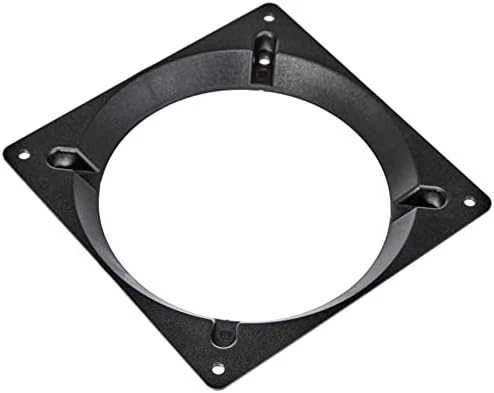Juodas ventiliatoriaus perėjimo adapteris 140mm į 120mm