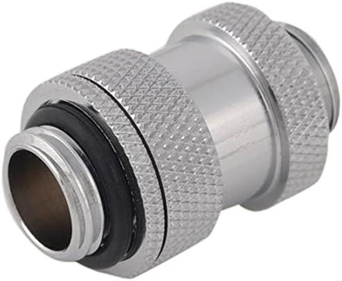 „Bitspower Aqua-Pipe II“ (22–31 mm) rezervuarams – G1/4 colio, blizgus sidabrinis