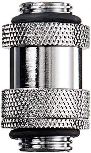 „Bitspower Aqua-Pipe II“ (22–31 mm) rezervuarams – G1/4 colio, blizgus sidabrinis