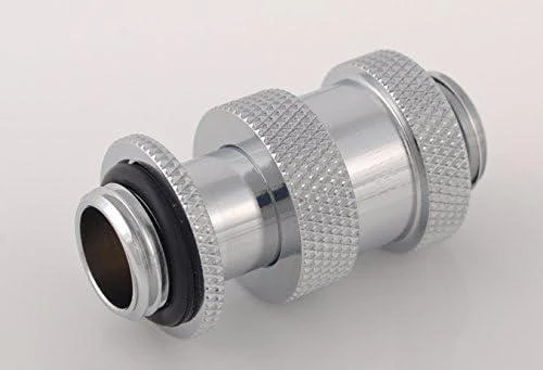 „Bitspower Aqua-Pipe II“ (22–31 mm) rezervuarams – G1/4 colio, blizgus sidabrinis