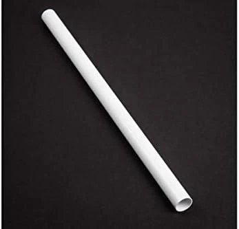 „Bitspower“ žalvarinis kietas vamzdelis be nuožulnos, 16 mm AD, 300 mm baltas