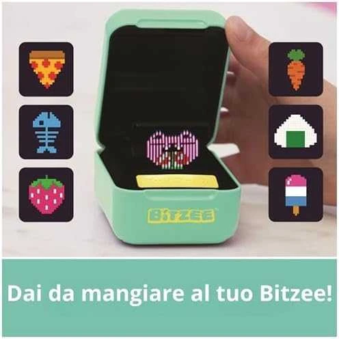 NAUJIENA 2024! BITZEE Interaktyvus skaitmeninis gyvūnėlis (mėtų spalvos)