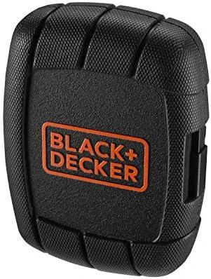 Black & Decker „Juodas & Decker“ 45 antgalių ir galvučių rinkinys 1/4' terkšlei Juodas+DECKER [A7039-XJ]