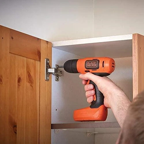 Black & Decker Juodas & Decker wiertarko-wkrętarka akumuliatorinė 7,2V, Juodas & Decker [BDCD8-QW] 1,5Ah, Li-Ion