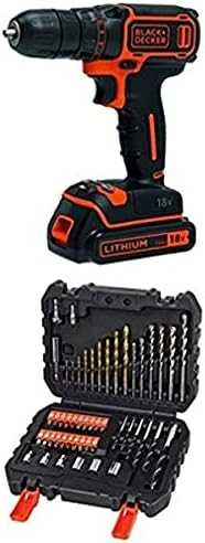 Akumuliatorinis gręžtuvas BDCDC18-QW 18V 1x1.5ah