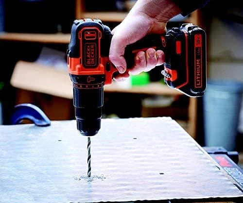 Smūginis suktuvas gręžtuvas Black & Decker BDCHD18-QW, 18V, 1x1,5Ah, 40Nm