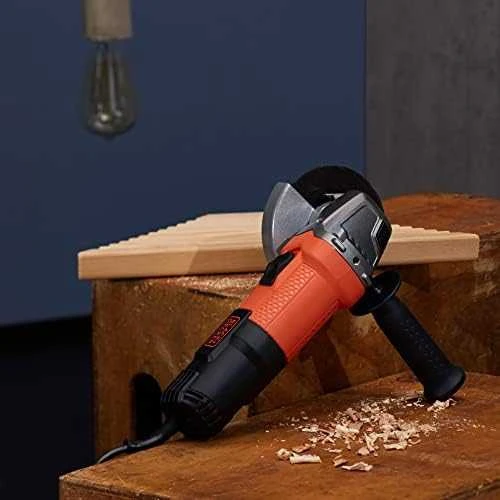 Black & Decker Juodas + DECKER KAMPINIS ŠLIUOTUVAS 115 mm 750 W BEG110