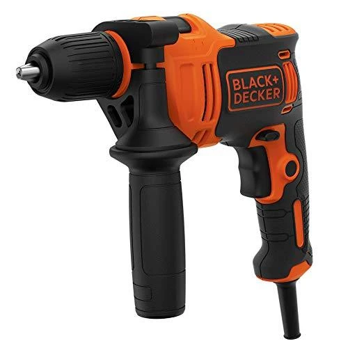 Black & Decker Juodas & Decker Gręžtuvas smūginis BEH550 / 550W, Juodas & Decker