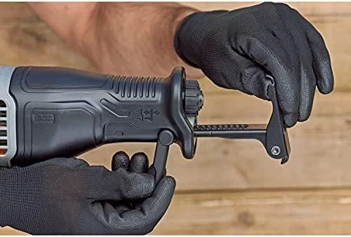 Black & Decker Juodas & Decker Tiesinis pjūklas Juodas & Decker BES301-QS; 750 W