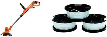 Black & Decker Juodas & Decker elektrinė žoliapjovė 450 W, 25 cm pjovimo plotis, teleskopinis kotas, BESTA525-QS