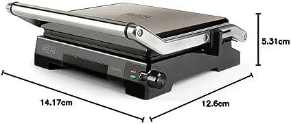 Black & Decker juodas+decker Electric grill Juodas & Decker BXGR2200E (2200W)
