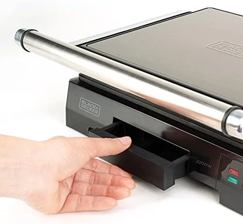 Black & Decker juodas+decker Electric grill Juodas & Decker BXGR2200E (2200W)