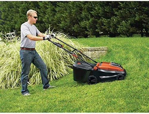 Black & Decker akumuliatorinė vejapjovė CLM3820L2, 36V, 2x2.0Ah, 38cm