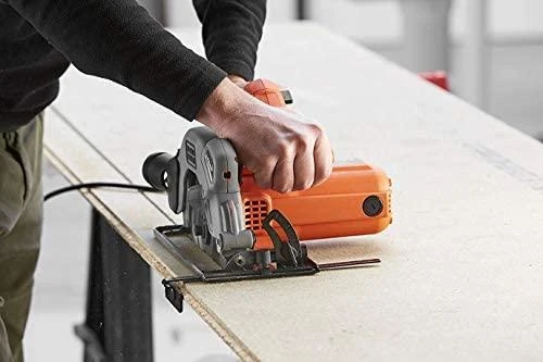 Elektrinis diskinis pjūklas CS1250L 190 mm 1250W, Black & Decker
