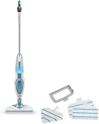 Dulkių siurblys Black & Decker „Juodas & Decker“ garinė šluota 1600 W Juodas & Decker [FSM1630-QS]
