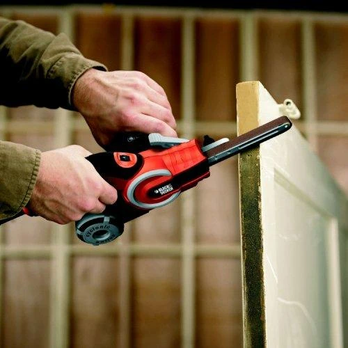 Juostinis šlifuoklis Black & Decker KA902EK