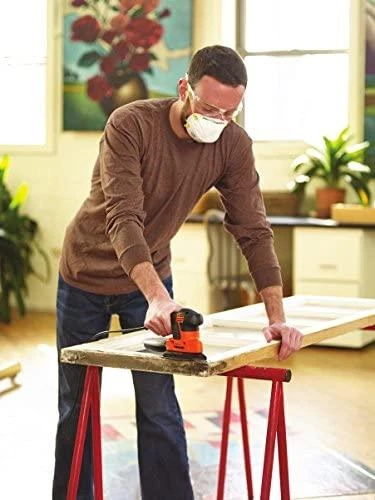 Black & Decker ekscentrinis daugiafunkcis šlifuoklis 120W KA2500K