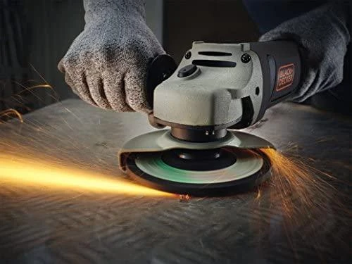 Black & Decker Juodas + DECKER KAMPINIS ŠLIUOTUVAS 125mm 1200W KG1202K