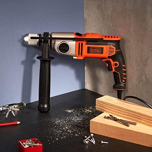 Black & Decker Drill Juodas & Decker KR911K-QS