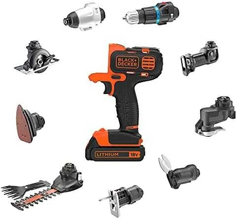 Black & Decker „Juodas & Decker MULTIEVO“ orbitinio šlifuoklio galvutė Juodas & Decker [MTSA2-XJ]