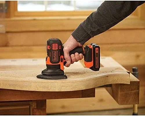 Black & Decker „Juodas & Decker MULTIEVO“ orbitinio šlifuoklio galvutė Juodas & Decker [MTSA2-XJ]