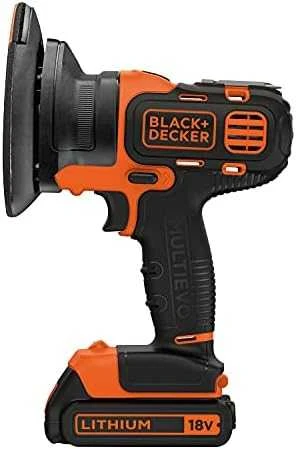 Black & Decker „Juodas & Decker MULTIEVO“ orbitinio šlifuoklio galvutė Juodas & Decker [MTSA2-XJ]