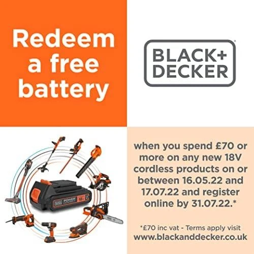 Dulkių siurblys Black & Decker Juodas & Decker Akumuliatorinis siurblys Juodas & Decker PD1820LF-QW