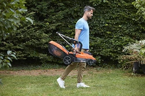 Black & Decker Juodas & Decker Vejapjovė Juodas & Decker BCMW3318L2-QW; 18 V; 2x2,5 Ah akum.+ pakrovėjas