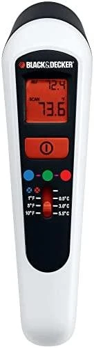 Black & Decker Juodas & Decker Temperatūros matuoklis Juodas & Decker TLD100