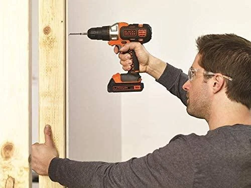 Black & Decker suktuvas gręžtuvas MultiEvo MT218KB-QW, 18V, 2x1.5 Ah, su lagaminu